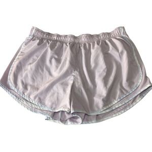 Women's Nike Dri-Fit Running‎ Run Shorts Fitness Pale Pink Size XXL Lined